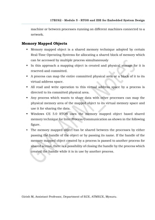 RTOS and IDE for Embedded System Design