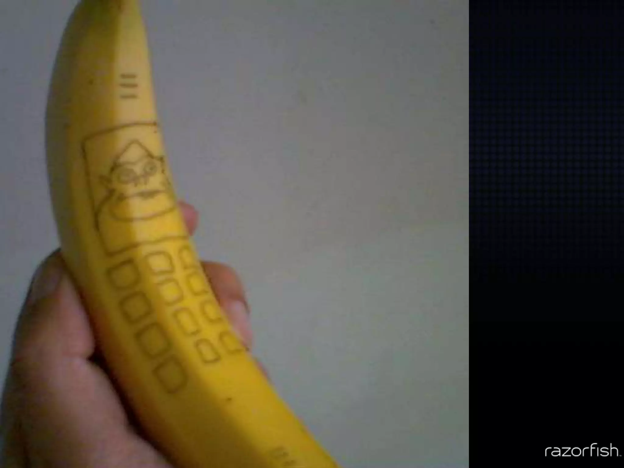 Banana phone slide