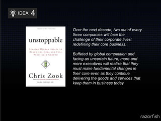 3IDEAWhat are the implications of this?People connect with people more than brands