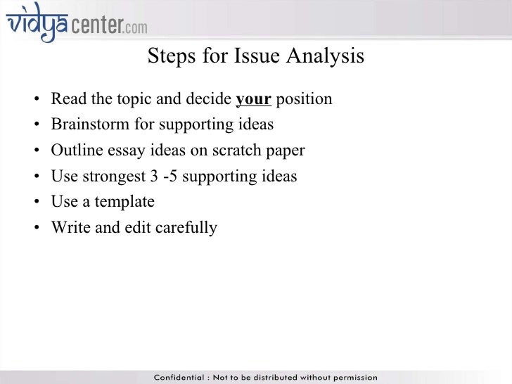 gmat essay template