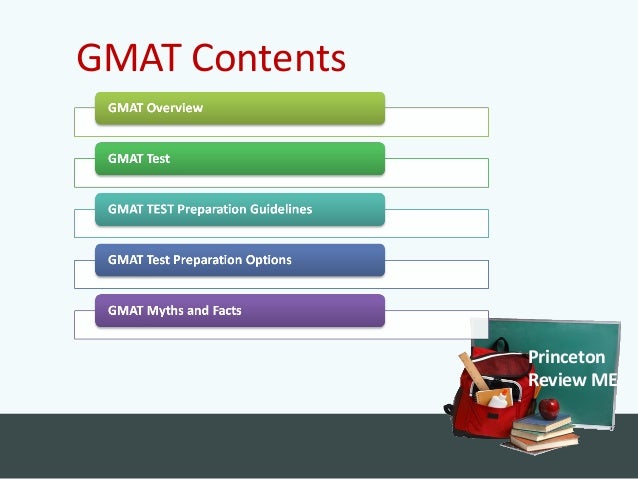 Quality Content & Delivery Our strategy sessions are packed with information about the GMAT and the role it plays in college admissions. An expert GMAT instructor will cover the content of the test, walk you through sample questions and share some examples of our proven test-taking .
