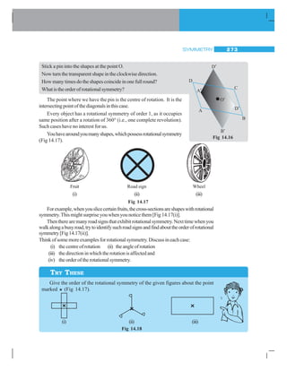 MATHEMATICS258
35
÷ 35
= 35 – 5
= 30
So 30
= 1
Can you tell what 70
is equal to?
73
÷73
= 73 – 3
= 70
And
3
3
7
7
=
7 × 7 × 7
1
7 × 7 × 7
Therefore 70
= 1
Similarly a3
÷ a3
= a3–3
= a0
And a3
÷ a3
=
3
3
× ×
1
× ×
a a a a
a a a a
Thus a0
= 1 (for any non-zero integera)
So, we can say that any number (except 0) raised to the power (or exponent) 0 is 1.
13.4 MISCELLANEOUS EXAMPLES USING THE LAWS OF
EXPONENTS
Letussolvesomeexamplesusingrulesofexponentsdeveloped.
EXAMPLE 10 Write exponential form for 8 × 8 × 8 × 8 taking base as 2.
SOLUTION We have, 8 × 8 × 8 × 8 = 84
But we know that 8 = 2 × 2 × 2 = 23
Therefore 84
= (23
)4
= 23
× 23
× 23
× 23
= 23 × 4
[You may also use (am
)n
= amn
]
= 212
EXAMPLE 11Simplify and write the answer in the exponential form.
(i)
7
5
2
3
3
3
§ ·
u¨ ¸
© ¹
(ii) 23
× 22
× 55
(iii) (62
× 64
) ÷ 63
(iv) [(22
)3
× 36
] × 56
(v) 82
÷ 23
SOLUTION
(i)
7
5
2
3
3
3
§ ·
u¨ ¸
© ¹
=   