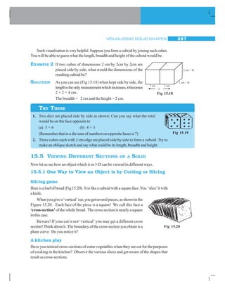 EXPONENTS AND POWERS 263
Apointtorememberisthatonelessthanthedigitcount(numberofdigits)totheleft
ofthedecimalpointinagivennumberistheexponentof10inthestandardform.Thus,in
70,040,000,000 there is no decimal point shown; we assume it to be at the (right) end.
From there, the count of the places (digits) to the left is 11. The exponent of 10 in the
standard form is 11 – 1 = 10. In 5985.3 there are 4 digits to the left of the decimal point
and hence the exponent of 10 in the standard form is 4 – 1 = 3.
EXERCISE 13.3
1. Writethefollowingnumbersintheexpandedforms:
279404, 3006194, 2806196, 120719, 20068
2. Findthenumberfromeachofthefollowingexpandedforms:
(a) 8 ×104
+ 6 ×103
+ 0×102
+ 4×101
+ 5×100
(b) 4 ×105
+ 5×103
+ 3×102
+ 2×100
(c) 3 ×104
+ 7×102
+ 5×100
(d) 9 ×105
+ 2×102
+ 3×101
3. Expressthefollowingnumbersinstandardform:
(i) 5,00,00,000 (ii) 70,00,000 (iii) 3,18,65,00,000
(iv) 3,90,878 (v) 39087.8 (vi) 3908.78
4. Expressthenumberappearinginthefollowingstatementsinstandardform.
(a) The distance between Earth and Moon is 384,000,000 m.
(b) Speed of light in vacuum is 300,000,000 m/s.
(c) Diameter of the Earth is 1,27,56,000 m.
(d) Diameter of the Sun is 1,400,000,000 m.
(e) In a galaxy there are on an average 100,000,000,000 stars.
(f) The universe is estimated to be about 12,000,000,000 years old.
(g) ThedistanceoftheSunfromthecentreoftheMilkyWayGalaxyisestimatedto
be 300,000,000,000,000,000,000 m.
(h) 60,230,000,000,000,000,000,000 molecules are contained in a drop of water
weighing1.8gm.
(i) The earth has 1,353,000,000 cubic km of sea water.
(j) The population of India was about 1,027,000,000 in March, 2001.
 