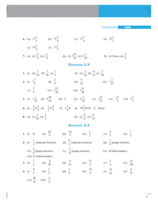 SYMMETRY 271
What can you say about the rotation of the blades of a ceiling fan? Do they rotate
clockwise or anticlockwise? Or do they rotate both ways?
Ifyouspinthewheelofabicycle,itrotates. Itcanrotateineitherway:bothclockwise
andanticlockwise.Givethreeexampleseachfor(i)aclockwiserotationand(ii)anticlockwise
rotation.
Whenanobjectrotates,itsshapeandsizedonotchange. Therotationturnsanobject
about a fixed point. This fixed point is the centre of rotation. What is the centre of
rotation of the hands of a clock? Think about it.
Theangleofturningduringrotationiscalledtheangleofrotation.Afull
turn, you know, means a rotation of 360°. What is the degree measure of
the angle of rotation for (i) a half-turn? (ii) a quarter-turn?
A half-turn means rotation by 180°; a quarter-turn is rotation by 90°.
When it is 12 O’clock, the hands of a clock are together. By 3 O’clock,
the minute hand would have made three complete turns; but the hour hand
wouldhavemadeonlyaquarter-turn. Whatcanyousayabouttheirpositions
at 6 O’clock?
Haveyouevermadeapaperwindmill?ThePaperwindmillinthepicture
lookssymmetrical(Fig14.11);butyoudonotfindanylineofsymmetry.No
folding can help you to have coincident halves. However if you rotate it by
90°aboutthefixedpoint,thewindmillwilllookexactlythesame.Wesaythe
windmillhasarotationalsymmetry.
Fig 14.12
In a full turn, there are precisely four positions (on rotation through the angles 90°,
180°, 270° and 360°) when the windmill looks exactly the same. Because of this, we say
it has a rotational symmetry of order 4.
Hereisonemoreexampleforrotationalsymmetry.
Consider a square with P as one of its corners (Fig 14.13).
Let us perform quarter-turns about the centre of the square marked .
Fig 14.13
Fig 14.11
A
B
C
D
D
A
B
C
C
D
A
B
B A
C B
D C
A D
90° 90° 90° 90°
P
90°
P
P
P
90°
P
90°90°
(i) (ii) (iii) (iv) (v)
 