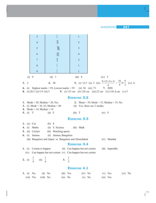 SYMMETRY 273
Stick a pin into the shapes at the point O.
Now turn the transparent shape in the clockwise direction.
Howmanytimesdotheshapescoincideinonefullround?
Whatistheorderofrotationalsymmetry?
The point where we have the pin is the centre of rotation. It is the
intersectingpointofthediagonalsinthiscase.
Every object has a rotational symmetry of order 1, as it occupies
same position after a rotation of 360° (i.e., one complete revolution).
Such cases have no interest for us.
Youhavearoundyoumanyshapes,whichpossessrotationalsymmetry
(Fig 14.17).
Fruit Road sign Wheel
(i) (ii) (iii)
Fig 14.17
Forexample,whenyouslicecertainfruits,thecross-sectionsareshapeswithrotational
symmetry.Thismightsurpriseyouwhenyounoticethem[Fig14.17(i)].
Thentherearemanyroadsignsthatexhibitrotationalsymmetry.Nexttimewhenyou
walkalongabusyroad,trytoidentifysuchroadsignsandfindabouttheorderofrotational
symmetry[Fig14.17(ii)].
Thinkofsomemoreexamplesforrotationalsymmetry.Discussineachcase:
(i) the centre of rotation (ii) theangleofrotation
(iii) thedirectioninwhichtherotationisaffectedand
(iv) theorderoftherotationalsymmetry.
Give the order of the rotational symmetry of the given figures about the point
marked (Fig 14.17).
(i) (ii) (iii)
Fig 14.16
TRY THESE
Fig 14.18
 
