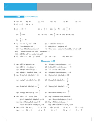 MATHEMATICS274
EXERCISE14.2
1. Whichofthefollowingfigureshaverotationalsymmetryofordermorethan1:
(a) (b) (c) (d) (e) (f)
2. Givetheorderofrotationalsymmetryforeachfigure:
(a) (b) (c) (d)
(e) (f) (g) (h)
14.4 LINE SYMMETRY AND ROTATIONAL SYMMETRY
You have been observing many shapes and their symmetries so far. By now you
wouldhaveunderstoodthatsomeshapeshaveonlylinesymmetry,somehaveonly
rotationalsymmetryandsomehavebothlinesymmetryandrotationalsymmetry.
For example, consider the square shape (Fig 14.19).
Howmanylinesofsymmetrydoesithave?
Doesithaveanyrotationalsymmetry?
If ‘yes’, what is the order of the rotational symmetry?
Thinkaboutit.
The circle is the most perfect symmetrical figure, because it can be rotated around
its centre through any angle and at the same time it has unlimited number of lines
of symmetry. Observe any circle pattern. Every line
through the centre (that is every diameter) forms a
line of (reflectional) symmetry and it has rotational
symmetry around the centre for every angle.
Fig 14.19
 