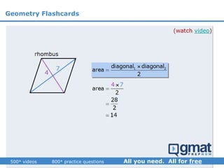 (watch video)
Geometry Flashcards
 