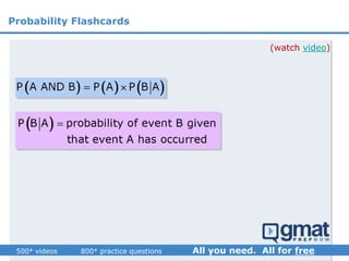 (watch video)
Probability Flashcards
 