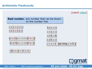 (watch video)
Arithmetic Flashcards
 