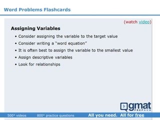 (watch video)
Word Problems Flashcards
 