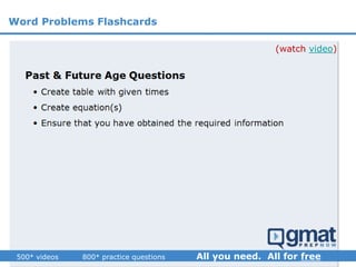 (watch video)
Word Problems Flashcards
 