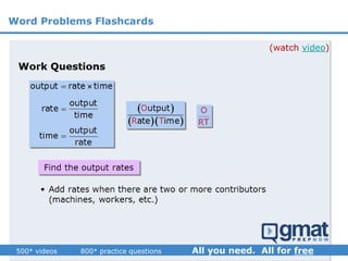 (watch video)
Word Problems Flashcards
 
