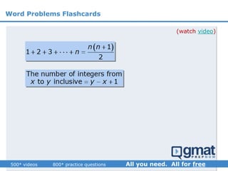 (watch video)
Word Problems Flashcards
 