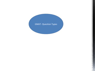 GMAT- Question Types
 