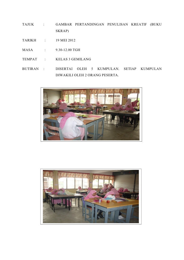 Gmbr pertandingan penulisan kreatif Gmbr pertandingan penulisan kreatif