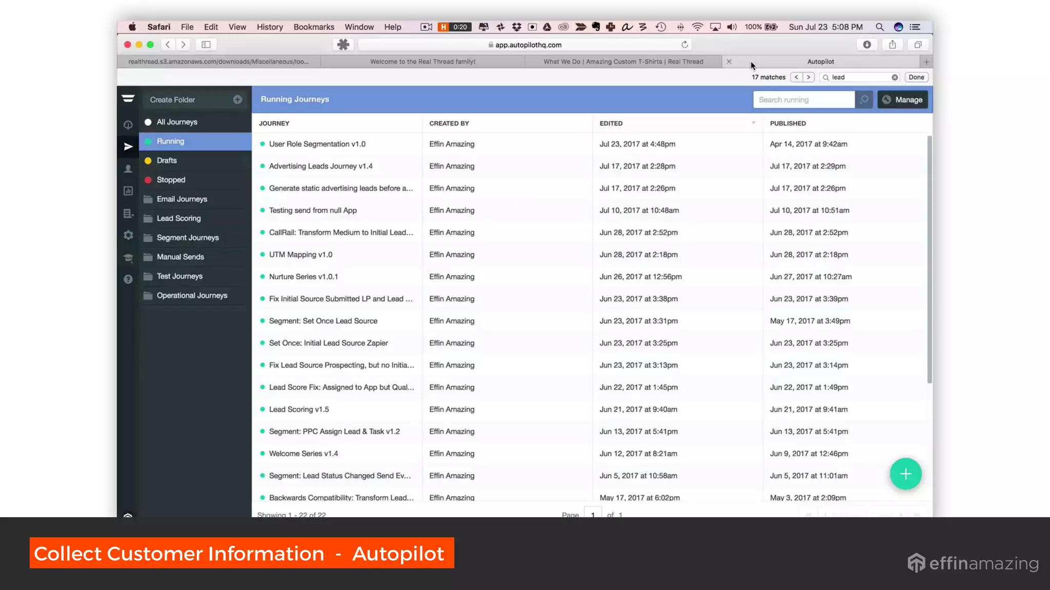 Collect Customer Information - Autopilot
 