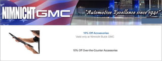 GMC Accesories Special FL | GMC Parts Center in Jacksonville