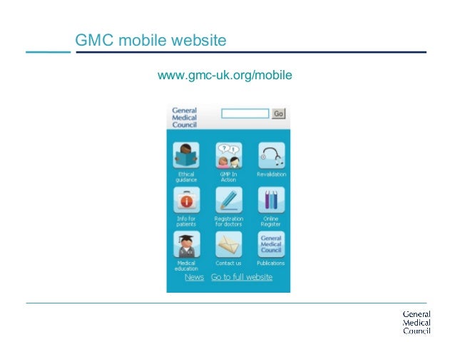 gmc uk official website