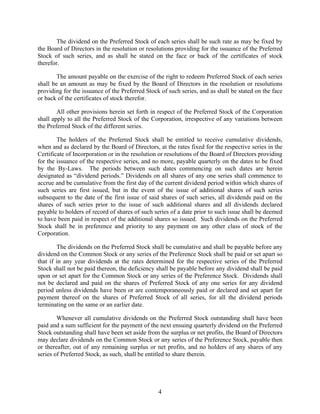 GM Corporate Governance Certificate of Incorporation PDF