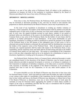 GM Corporate Governance Certificate of Incorporation PDF