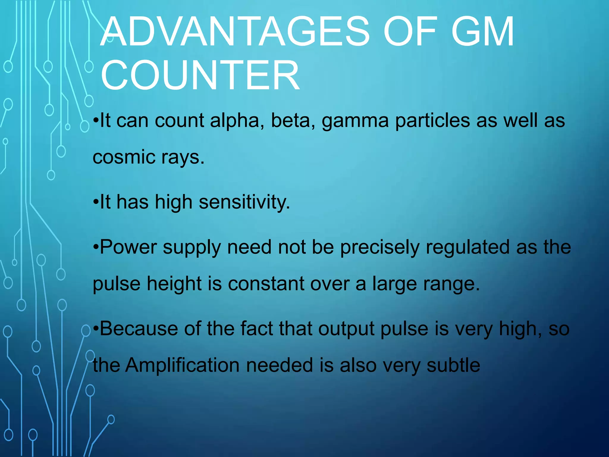 Gm counter& scintillation counter | PPTX