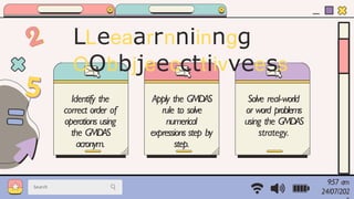 Problem Solving In Math Using Gmdas Mastering the GMDAS Rule: Step-by-Step Operations and Problem Solving ...