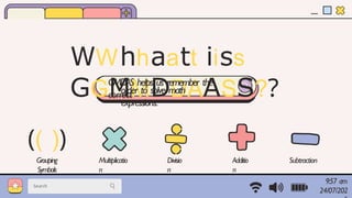 Problem Solving In Math Using Gmdas Mastering the GMDAS Rule: Step-by-Step Operations and Problem Solving ...