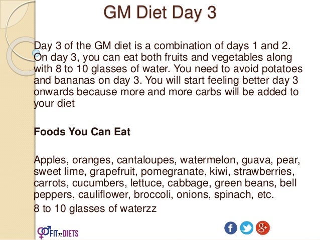 gm diet 7 day plan non vegetarian