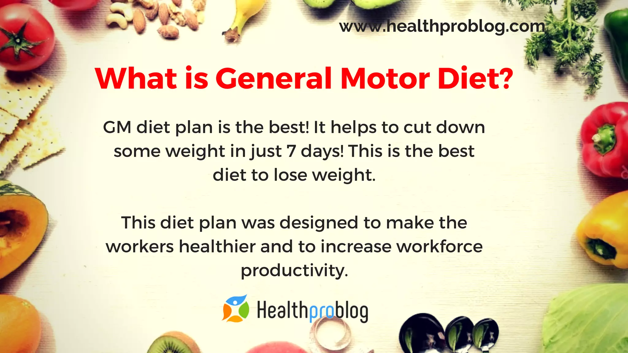 GM Diet Plan for 7 days for non vegetarian and vegetarian PDF