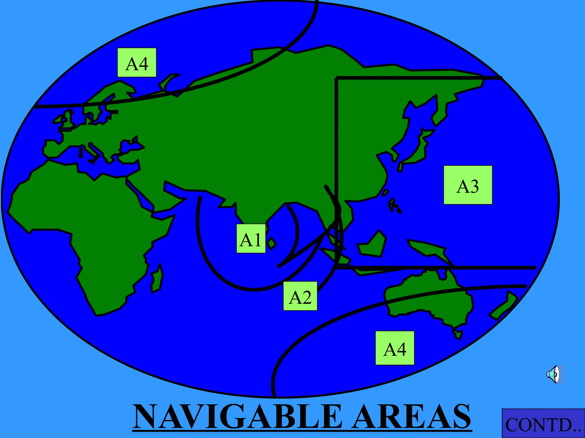 NAVIGABLE AREAS
A1
A2
A3
A4
A4
CONTD..
 
