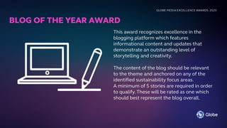 Globe Media Excellence Awards (GMEA) 2020 briefing for VisMin Media