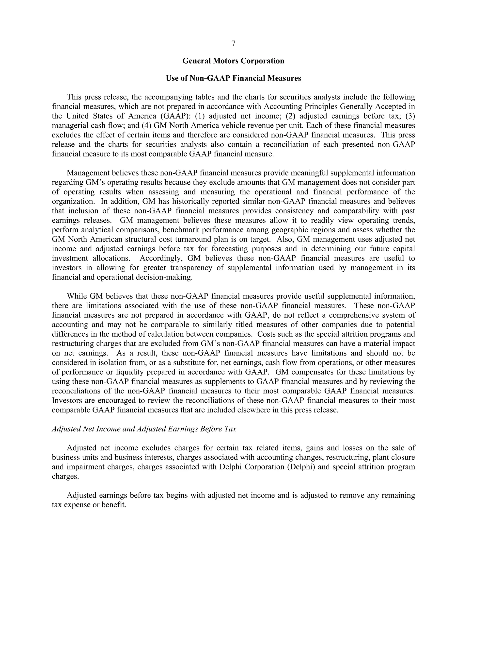 GM_Earning Release_Q2_08_Financial Highlights