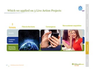 Unleashing purpose-led growth
ConvergenceFibre-to the-home
Non-customer acquisition
Simplify
Customer-
Centric
Enhancing
Experience
3
lenses
Which we applied on 3 Live Action Projects
MBVEXCELLENCEWHATWEDELIVEROURAPPROACHOUREXPERIENCEOURIP’s
40
 