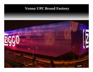 Unleashing purpose-led growth
Venue UPC Brand Factory
 