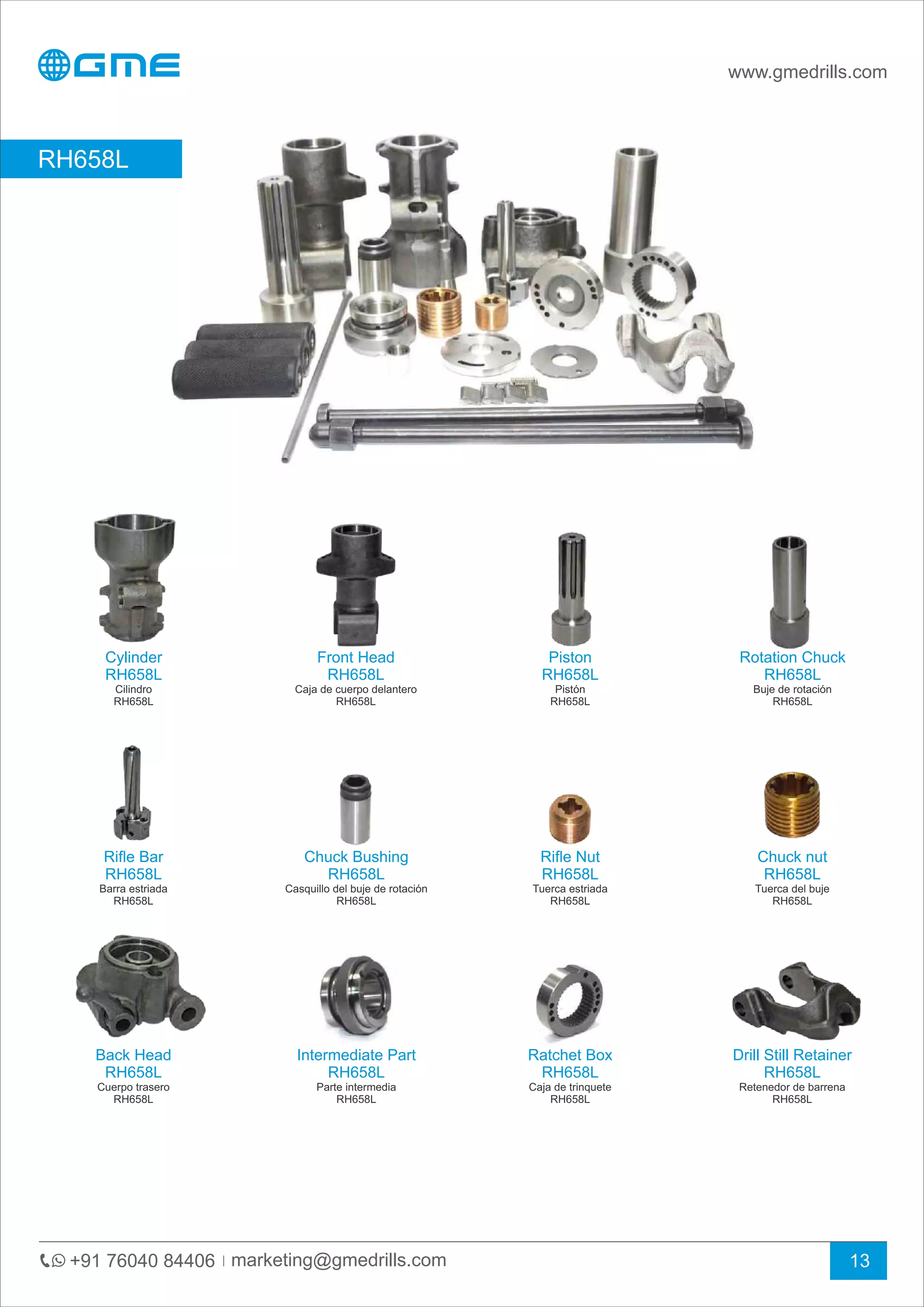 GmeSpare Parts Catalogue PDF