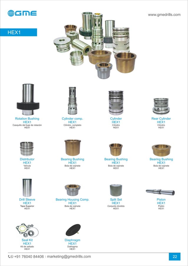GmeSpare Parts Catalogue PDF