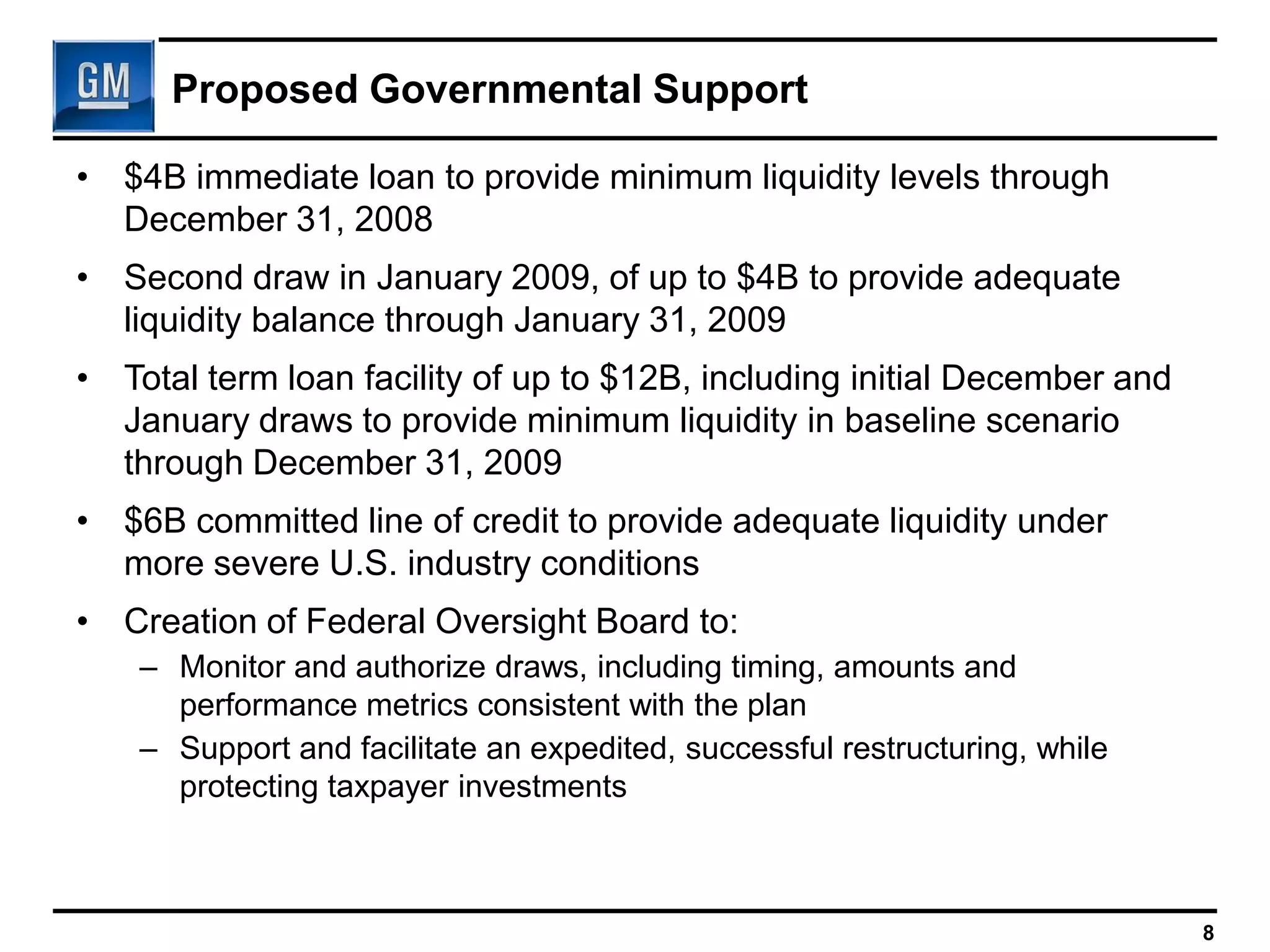 Gm Events & Presentations Gm Analyst Briefing Gm Plan For Long Term Viability