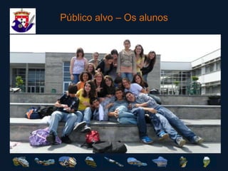 OBJECTIVOS ESPECÍFICOS(Neste ponto adaptação do trabalho Conflitologia na escola, A mediação Escolar como Intervenção Educativa e Meio de Pacificação, Augusto Vileia, Durval Martins, Maria Silva e Sofia Brum)Promover a liberdade e igualdade entre todos os alunosPromover a justiça e a verdade das relações humanasPromover a responsabilidadePromover a possibilidade de partilha de problemas 