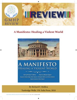 Review of "A Manifesto: Healing a Violent World," RF Mollica, et al.