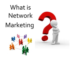 What is Network Marketing   