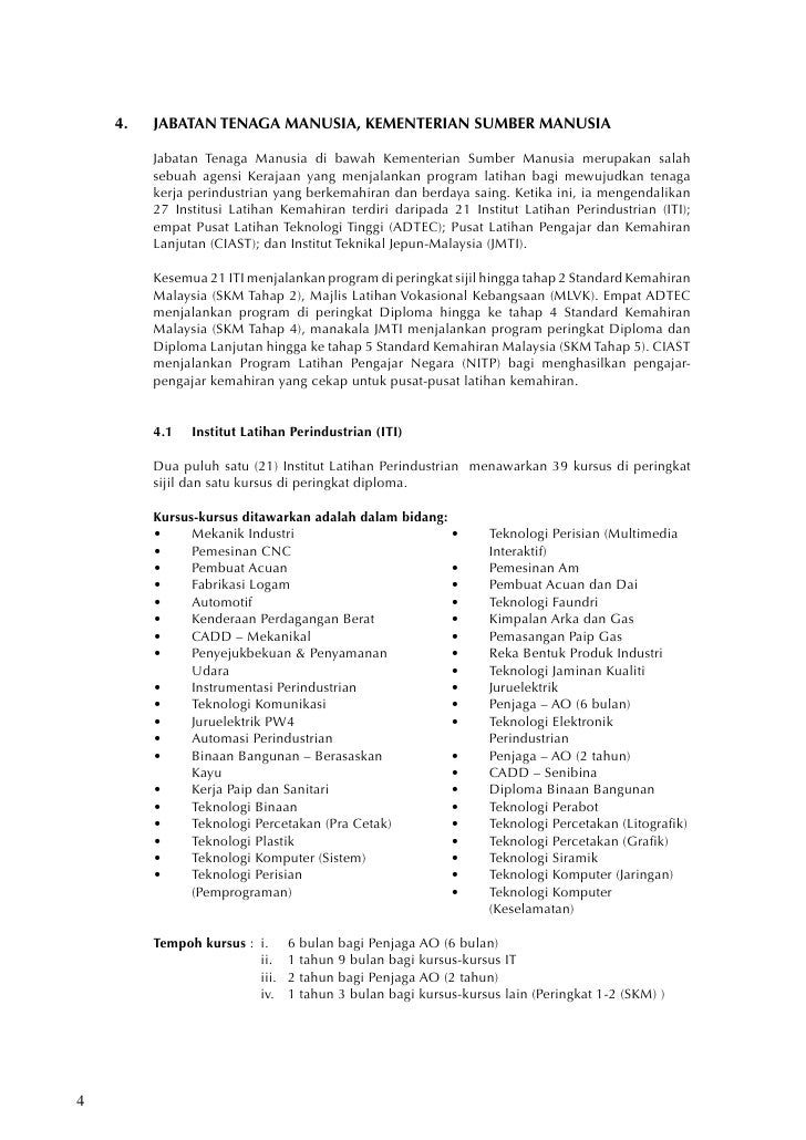 Panduan bagi pekilang-pekilang malaysia, Buku 8