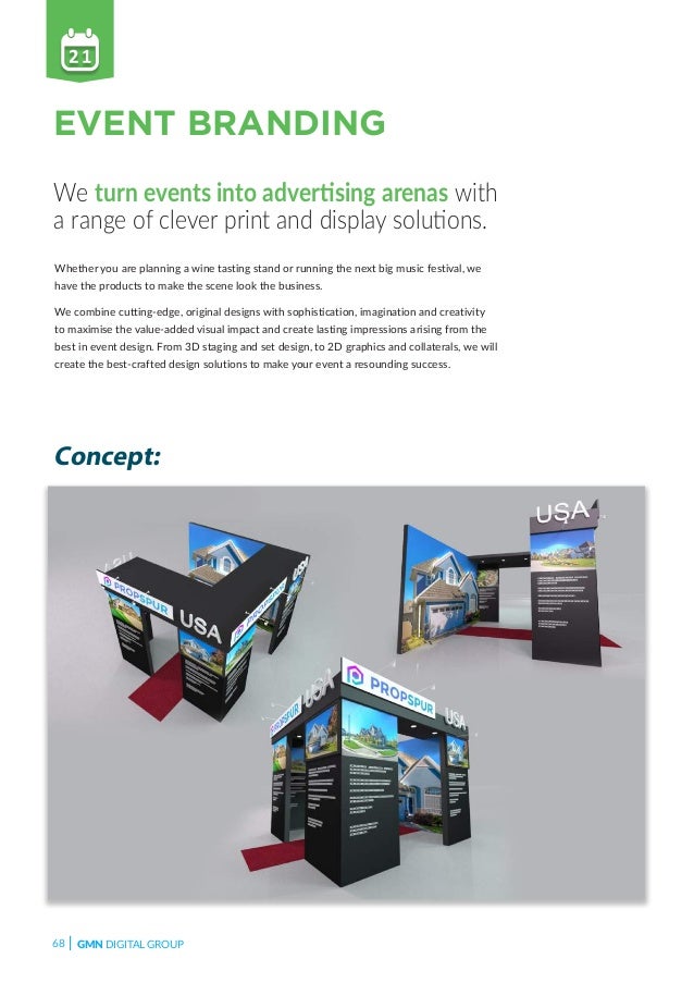 create a digital brochure