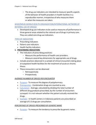 Advanced Clinical Pharmacy Complete Notes | PDF