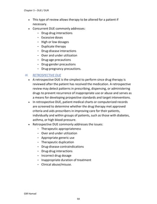 Advanced Clinical Pharmacy Complete Notes | PDF