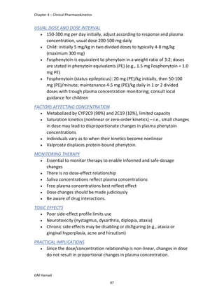 Advanced Clinical Pharmacy Complete Notes | PDF