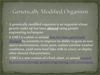 Gmo power point | PPT
