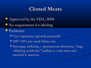 Environmental Consequences of Genetically-Modified Foods ...