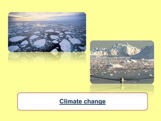 Climate change
 