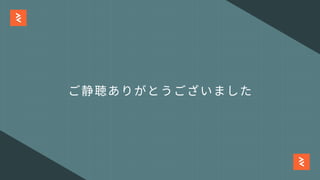 ご静聴ありがとうございました
 