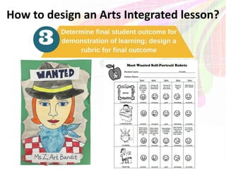 How to design an Arts Integrated lesson?
 